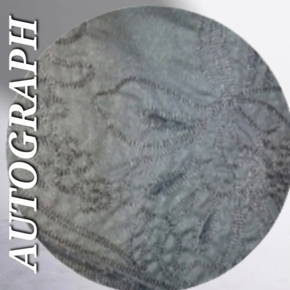 Autograph by New York black embroidery